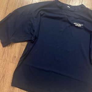 Vintage California Crazee Wear Men's T-Shirt Blue Large